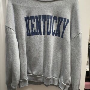 Gray Kentucky Sweater